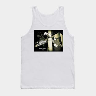 Santa Monica Boulevard & Charleville Boulevard, Beverly Hills, California by Mistah Wilson Tank Top